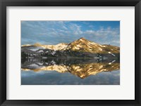 Framed South Sister Reflection I