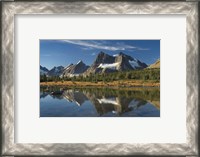 Framed Amethyst Lake Reflection