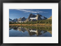 Framed Amethyst Lake Reflection