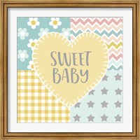 Framed Baby Quilt I Sweet Baby Yellow
