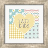 Framed Baby Quilt I Sweet Baby Yellow