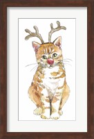 Framed Christmas Kitties III