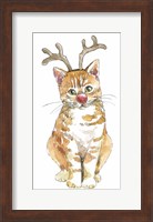 Framed Christmas Kitties III