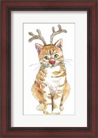 Framed Christmas Kitties III