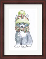 Framed Christmas Kitties II