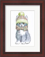Framed Christmas Kitties II