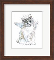 Framed Christmas Kitties I