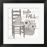 Framed Fall Cabin III