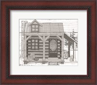 Framed Fall Cabin II