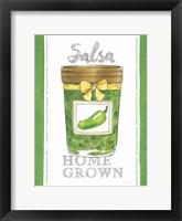 Canning Kitchen VII Framed Print