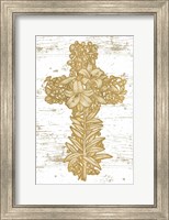 Framed Holiday Cross I