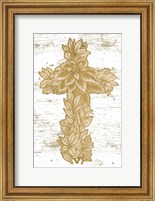 Framed Holiday Cross II