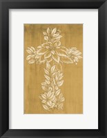 Framed Holiday Cross III