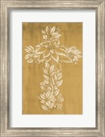 Framed Holiday Cross III