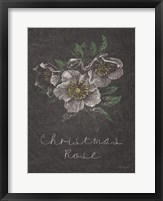 Framed Chalkboard Christmas Greenery III