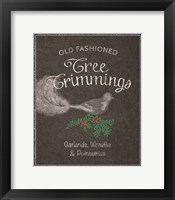 Framed Chalkboard Christmas Signs III