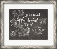 Framed Chalkboard Christmas Sayings VI