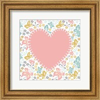 Framed Baby Quilt Gold I