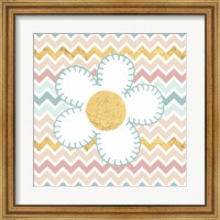 Framed Baby Quilt Gold II