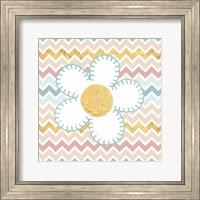 Framed 'Baby Quilt Gold II' border=