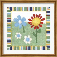 Framed Americana Garden II With Border