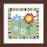 Framed Americana Garden II With Border