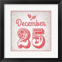 All About The Holidays IV Framed Print