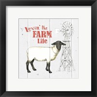 Framed 'Farm To Table VII' border=