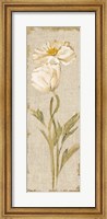 Framed Cosmo Panel on White Vintage