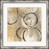 Framed 'Circle in a Square II' border=