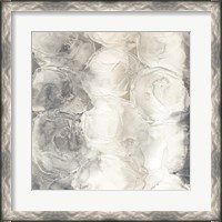 Framed Gray Circles I