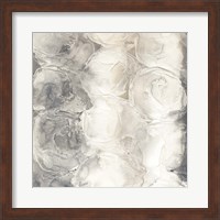 Framed Gray Circles I