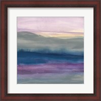 Framed Grey Hills I