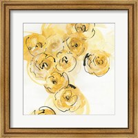 Framed Yellow Roses Anew I B