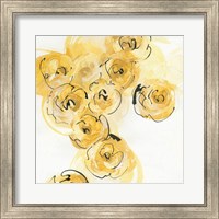 Framed Yellow Roses Anew I B
