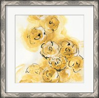 Framed Yellow Roses Anew II B