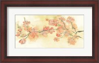 Framed Tinted Blossoms I