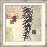 Framed Textured Bamboo II