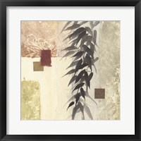 Framed Textured Bamboo II