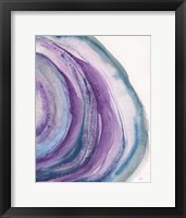 Watercolor Geode II Framed Print
