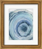 Framed Watercolor Geode IX