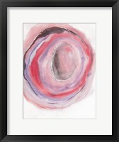 Watercolor Geode VII Framed Print