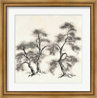 Framed Sumi Tree III