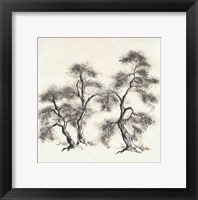 Framed Sumi Tree III