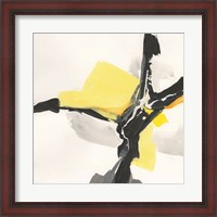 Framed Creamy Yellow III