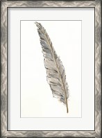 Framed Gold Feathers VI