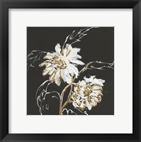 Gilded Sunflowers Framed Print