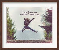 Framed It's a Good Day - Leap Color