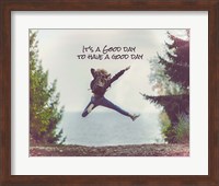 Framed It's a Good Day - Leap Color