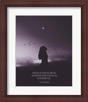 Framed Doubt Thou the Stars are Fire Shakespeare Night Scene Grayscale